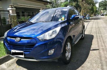 2014 Hyundai Tucson Theta II SUV Unique Blue Color