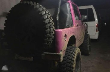 Suzuki Samurai pink 4X4 FOR SALE