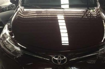 2018 TOYOTA Vios E automatic blackish red