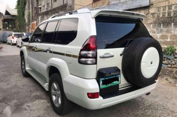 RUSH!!! 2005 Toyota LC Prado Pearl white