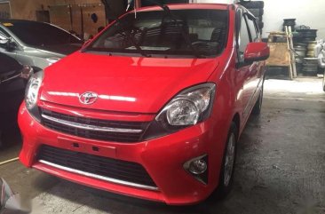 2015 TOYOTA Wigo 10 G Autoamtic Red