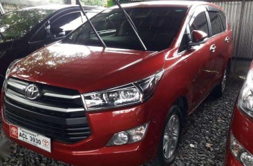 2016 Toyota Innova 2.8 E Manual Diesel Red Mica 