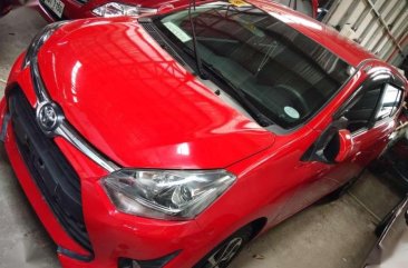 2017 Toyota Wigo 1.0G automatic newlook RED