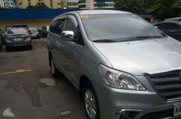 2014 Toyota Innova E Manual Transmission