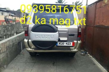 Isuzu Crosswind xuv manual model 2004 for sale 