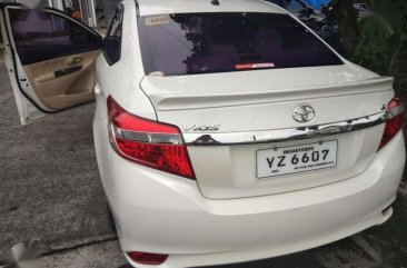 2016 Toyota Vios 1.5G automatic transmission WHITE