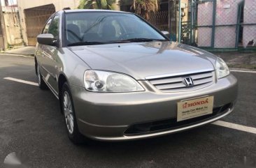 Honda Civic ES5 VTi-S 2001 Model (Dimension)