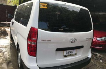 2016 HYUNDAI GRAND STAREX manual diesel