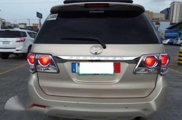 2013 Toyota Fortuner G MT Diesel D4D  FOR SALE