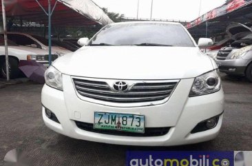 2007 Toyota Camry White Gas AT FOR SALE