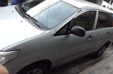 Toyota Innova J 2013 Silver FOR SALE