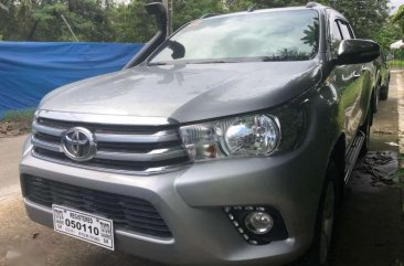 2017 Toyota Hilux 2.8 G 4x4 Manual Transmission SILVER