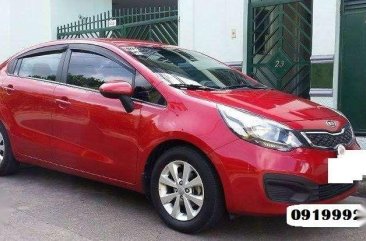 Grab Kia Rio 2016 Red AT nasa masterlist FOR SALE