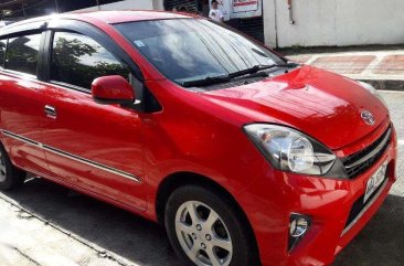 2015 Toyota Wigo 1.0G Automatic Gas Red Mica 