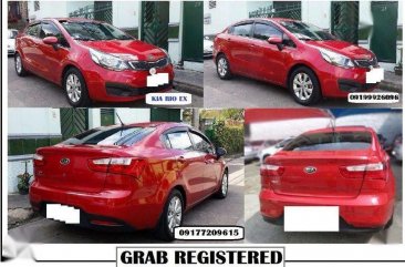 Grab Kia Rio 2016 Red AT nasa masterlist FOR SALE