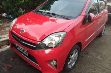 2015 Toyota Wigo 1.0G automatic RED