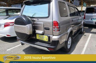 2015 Isuzu Sportivo Automatic P848,000