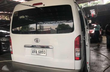 2015 Toyota Hiace Grandia GL 2.5 Manual Transmission PEARL WHITE