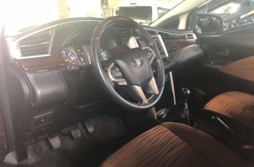 2017 Toyota Innova G Manual Transmission Blackish Red
