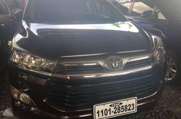 2017 Toyota Innova G Manual Transmission Blackish Red