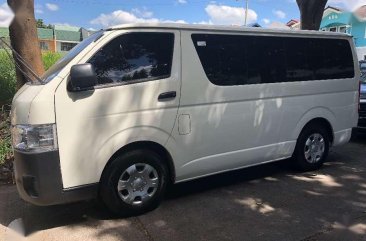 2017 Toyota Hiace 3.0 Commuter Manual White Van