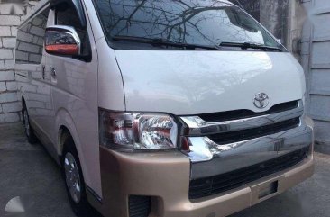 2017 Toyota Hiace 30 GL Grandia Manual Pearl White 2 Tone