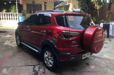 Ford Ecosport 2014 Model Red For Sale 