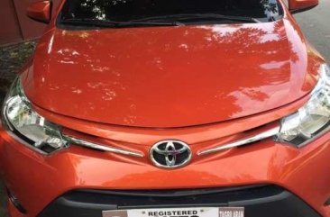 2018 TOYOTA Vios E manual orange FOR SALE