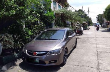 Honda Civic 2011 model AT Brown For Sale 