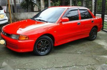Mitsubishi Lancer Glxi 1995 Red For Sale 