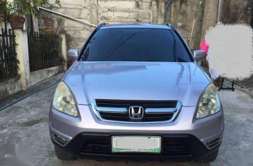 2004 Honda Crv AT Silver SUV For Sale 