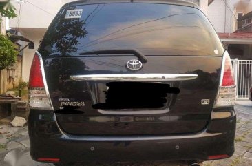 Toyota Innova G 2010 Black MT Diesel