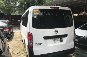 2017 Nissan Urvan NV350 manual diesel