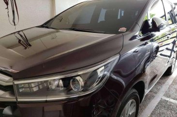 First-owned 2016 TOYOTA Innova V Garnet Red