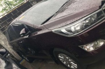 2017 TOYOTA Innova 28 E Automatic Blackish Red