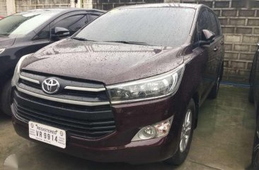 2017 TOYOTA Innova 28 E Automatic Blackish Red