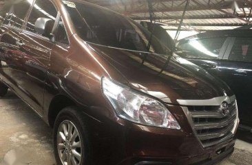 2015 Toyota Innova 25 E Manual Dark Brown