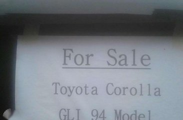 Rush Sale Toyota Corolla