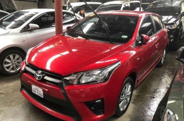 2017 Toyota Yaris 1.3 E Dual VVTI Red Automatic