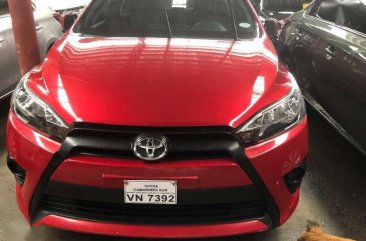 2017 Toyota Yaris 1.3 E Dual VVTI Red Automatic