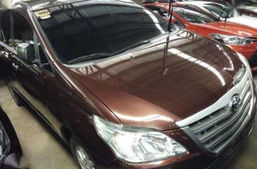 2015 Toyota Innova 2.5E manual diesel BROWN