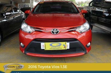 2016 Toyota Vios 1.3E Automatic P568,000