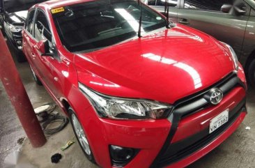 2017 Toyota Yaris 1.3E automatic RED