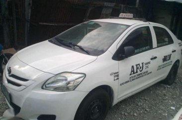 Taxi with franchise TOYOTA Vios 2012. 