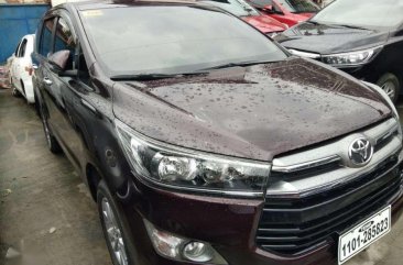 2017 Toyota Innova 2.8G manual diesel newlook blackish red