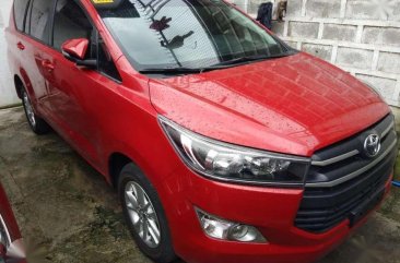 2017 Toyota Innova 2.8E manual diesel newlook RED