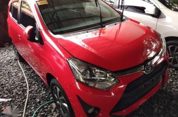 2018 Toyota Wigo 1.0G manual NEWLOOK RED