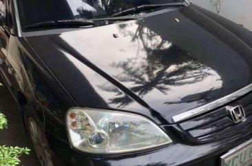 Honda Civic 2002 Black Sedan For Sale 