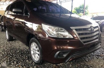 2015 Toyota Innova 2.5E Manual Brown Diesel