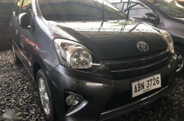 2015 Toyota WIgo 1.0 G Manual Gray Sedan